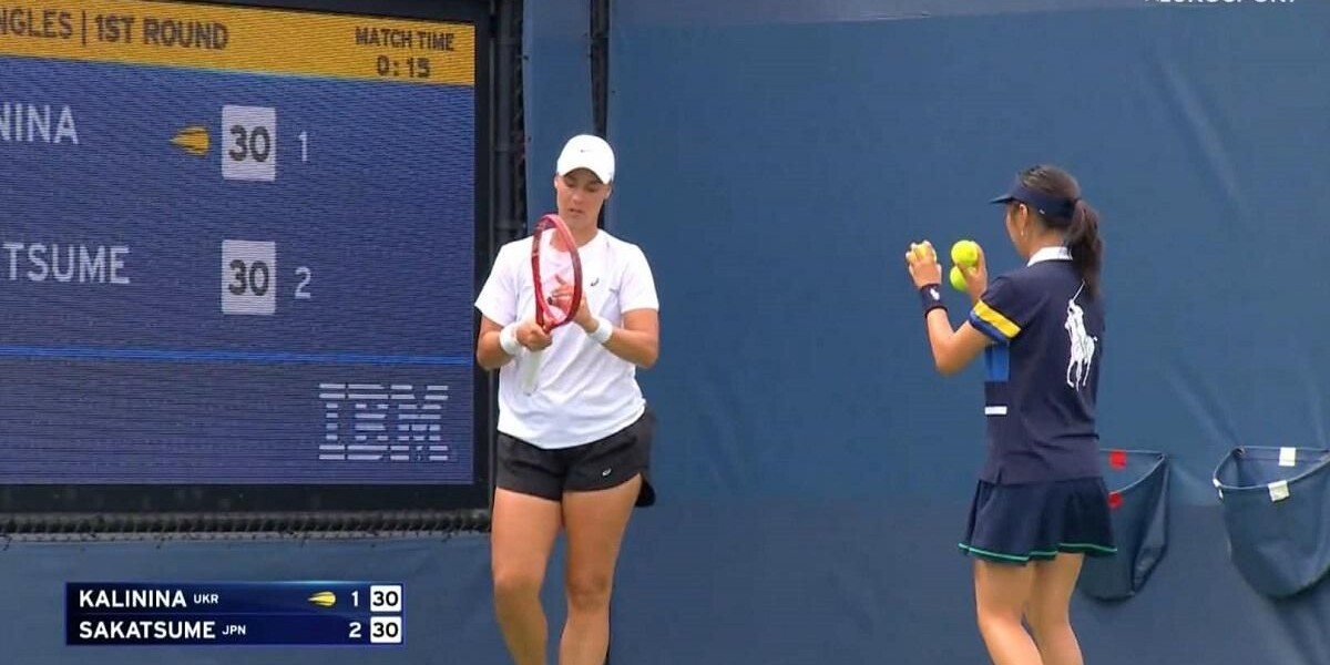 Калініна осоромилася зі 144-ю ракеткою і вилетіла на самому старті US Open