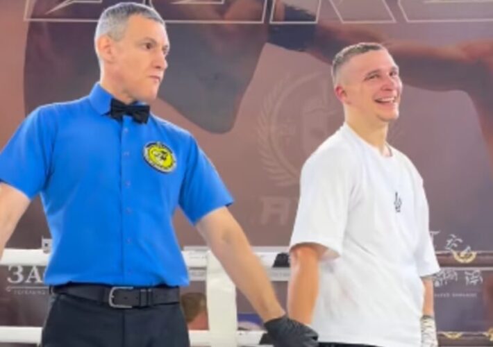 Український боксер здобув перемогу попри перелом руки у першому раунді